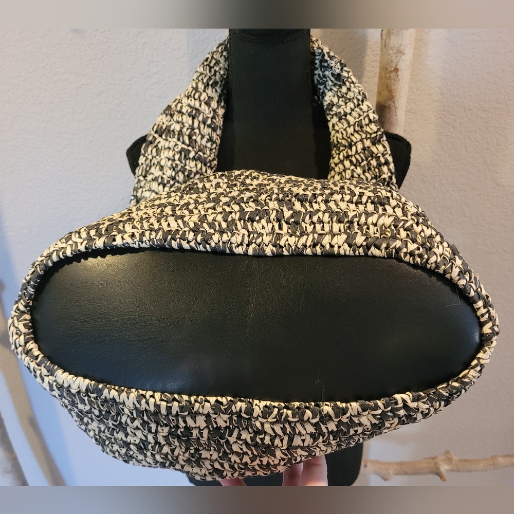 ANTHROPOLOGIE Rafia Hobo Bag - Picture 3 of 9